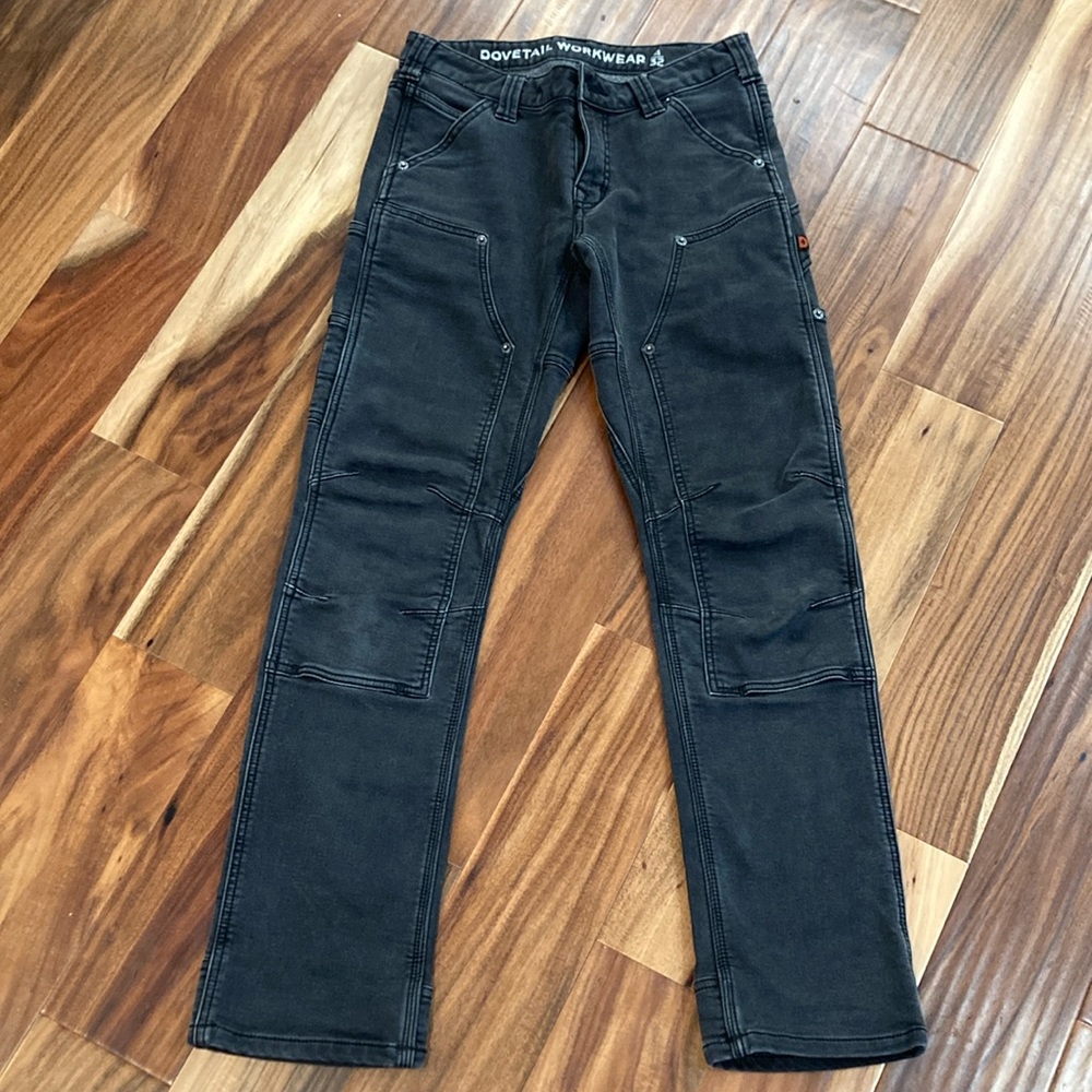 Dovetail Britt Work Pants -Dark Grey